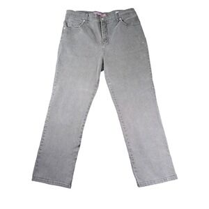 Gloria Vanderbilt Amanda Jeans Womens 12 Petite Short High Rise Stretch Denim